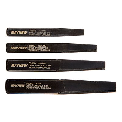 4 PC Screw Extractor Set 1