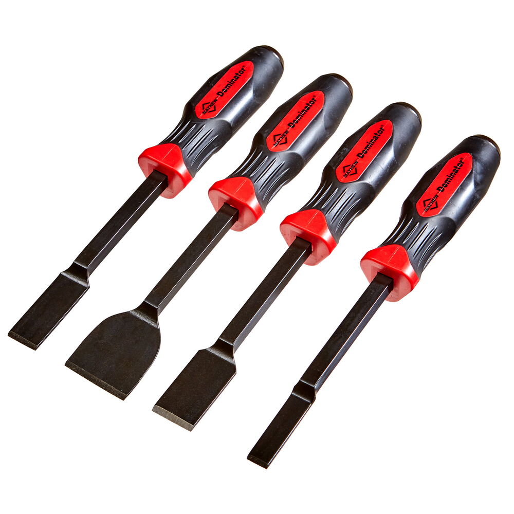 4 PC Dominator Straight Scraper Set 1