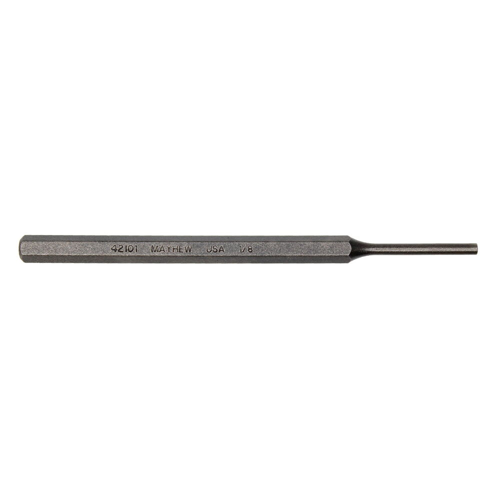 1/8" x 4-1/2" Pin Punch, Carded 1