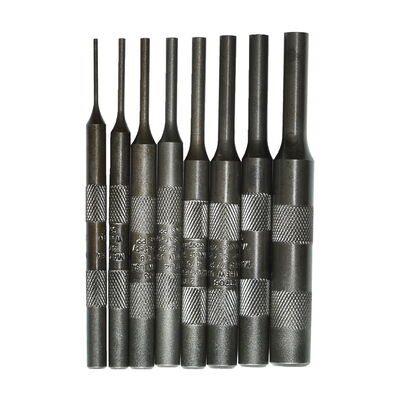 8 PC Knurled Pin Punch Kit 1