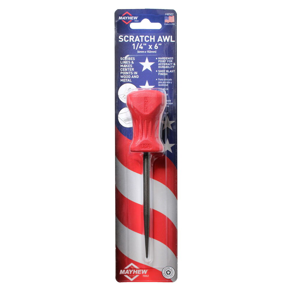 1/4" Scratch Awl 5-1/2" Blade 1