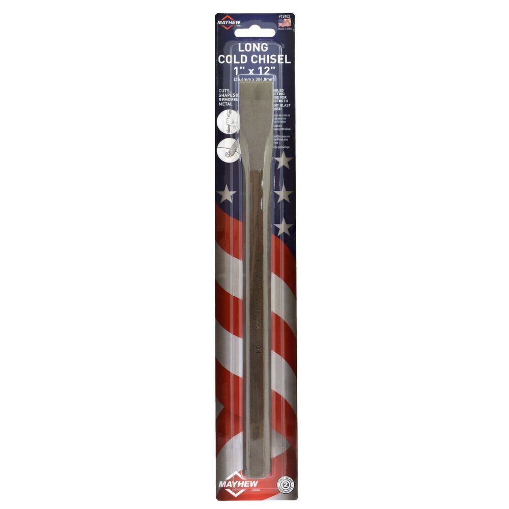 1" x 12" Cold Chisel, Carded 1