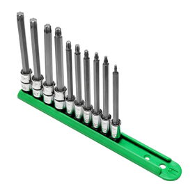 10 PC TORX® MEDIUM LENGTH SOCKET BIT SET 2