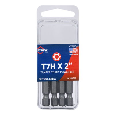 T7H x 2" Tamperproof Torx® Power Bit 1