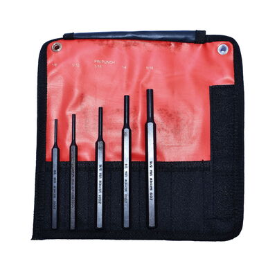 5 PC Pro Pin Punch Kit 1