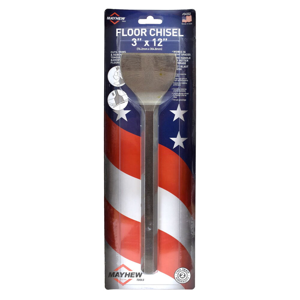 3" x 12" Floor Chisel 1