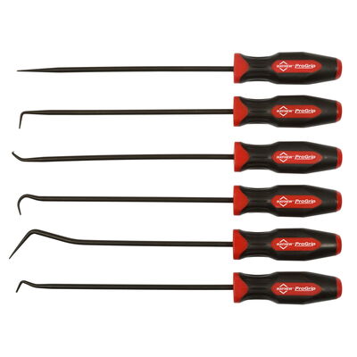 6 PC ProGrip Long Hook & Pick Set 1