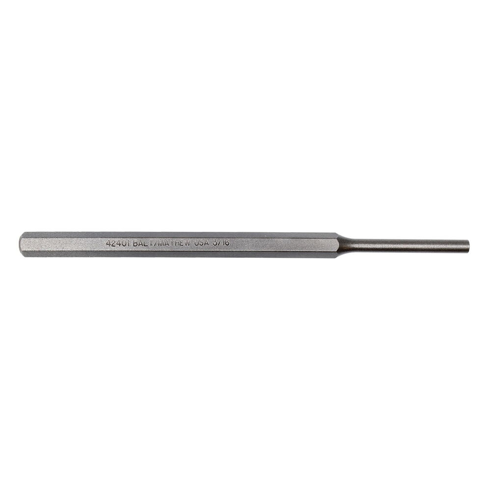 3/16" x 6" Long Pin Punch, Carded 1