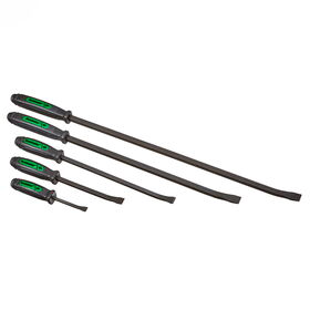 Dominator® 5 PC. Curved Pry Bar Set - Green (8C, 12C, 17C, 25C, 31C) 2