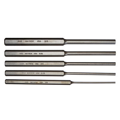 5 PC Long Pin Punch Kit 1