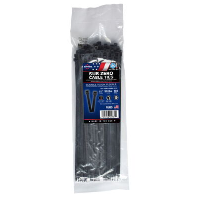 11" Sub Zero Cable Ties
