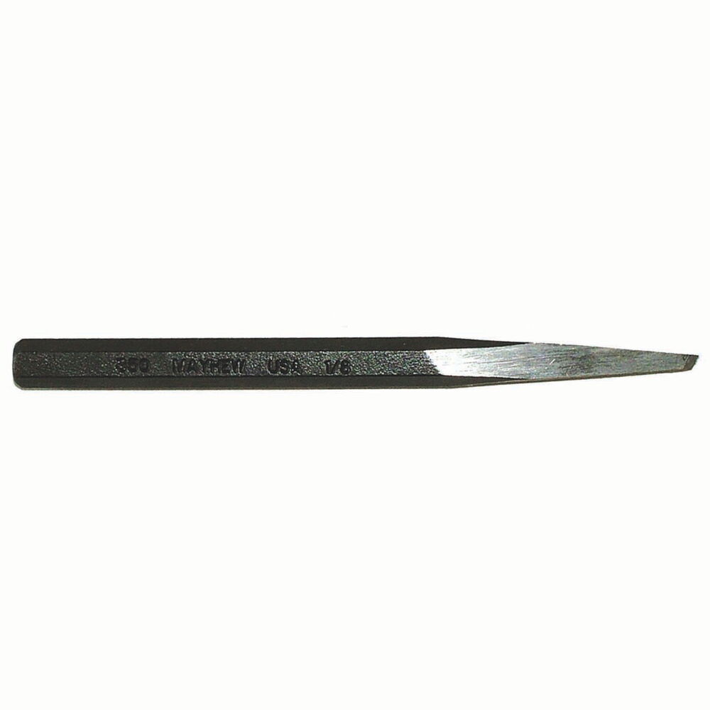 Mayhew | Punches & Chisels | Diamond Point Chisels | 1/8