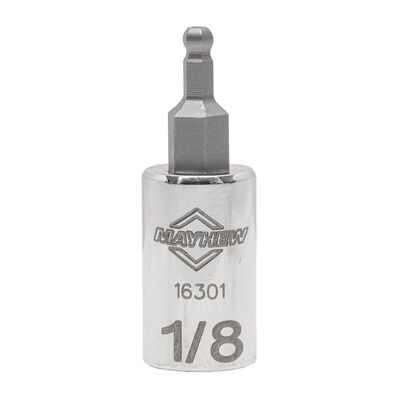 BITSOCKET1/8 Inch BALL HEX 1