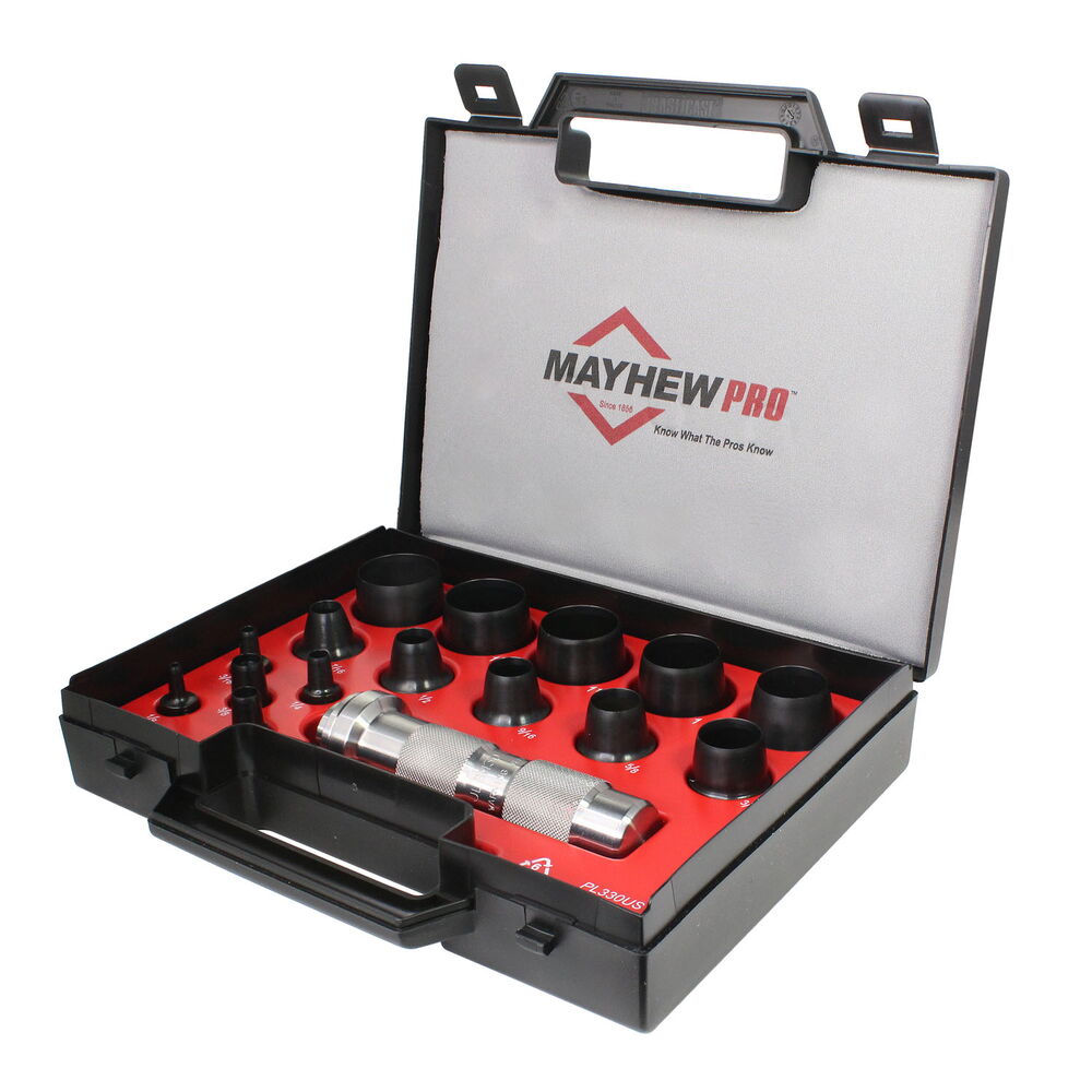 16 PC Hollow Punch Set SAE 1