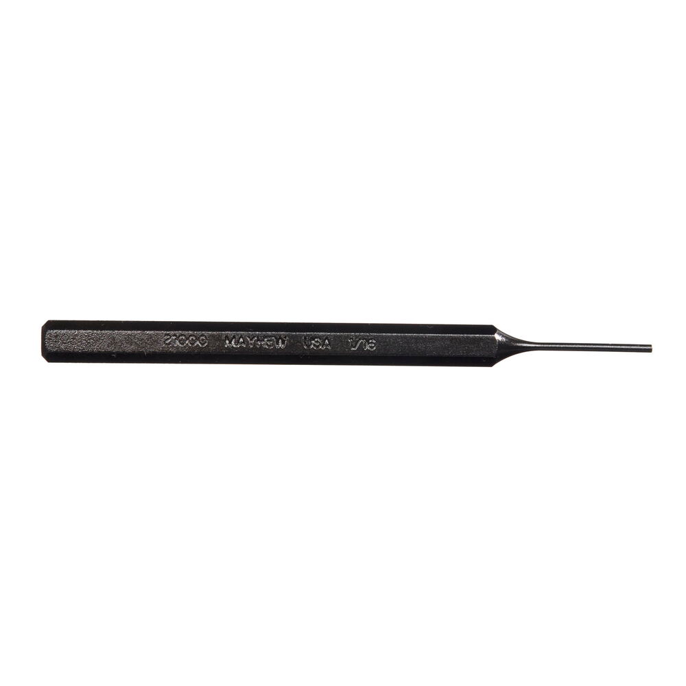 Pin Punch 1/6" x 4" 1