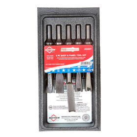 5 PC Body & Panel Tool Set 3