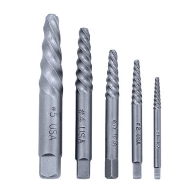 5 PC Spiral Screw Extractor Kit 1