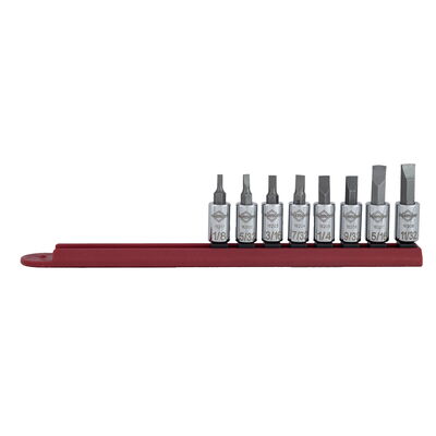 8 PC SLOTTED SOCKET BIT SET 1