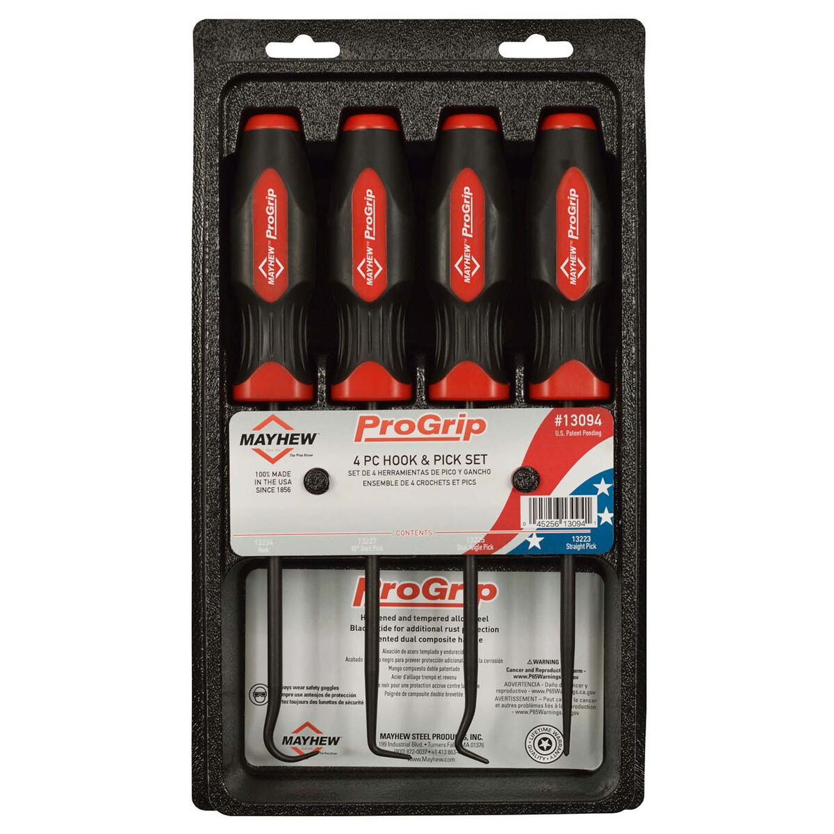 Mayhew | Hooks & Picks | Hook and Pick Sets - ProGrip Hook & Pick 