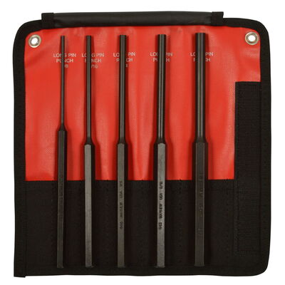5 PC Long Pin Punch Set 1