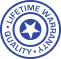 Lifetime Warranty