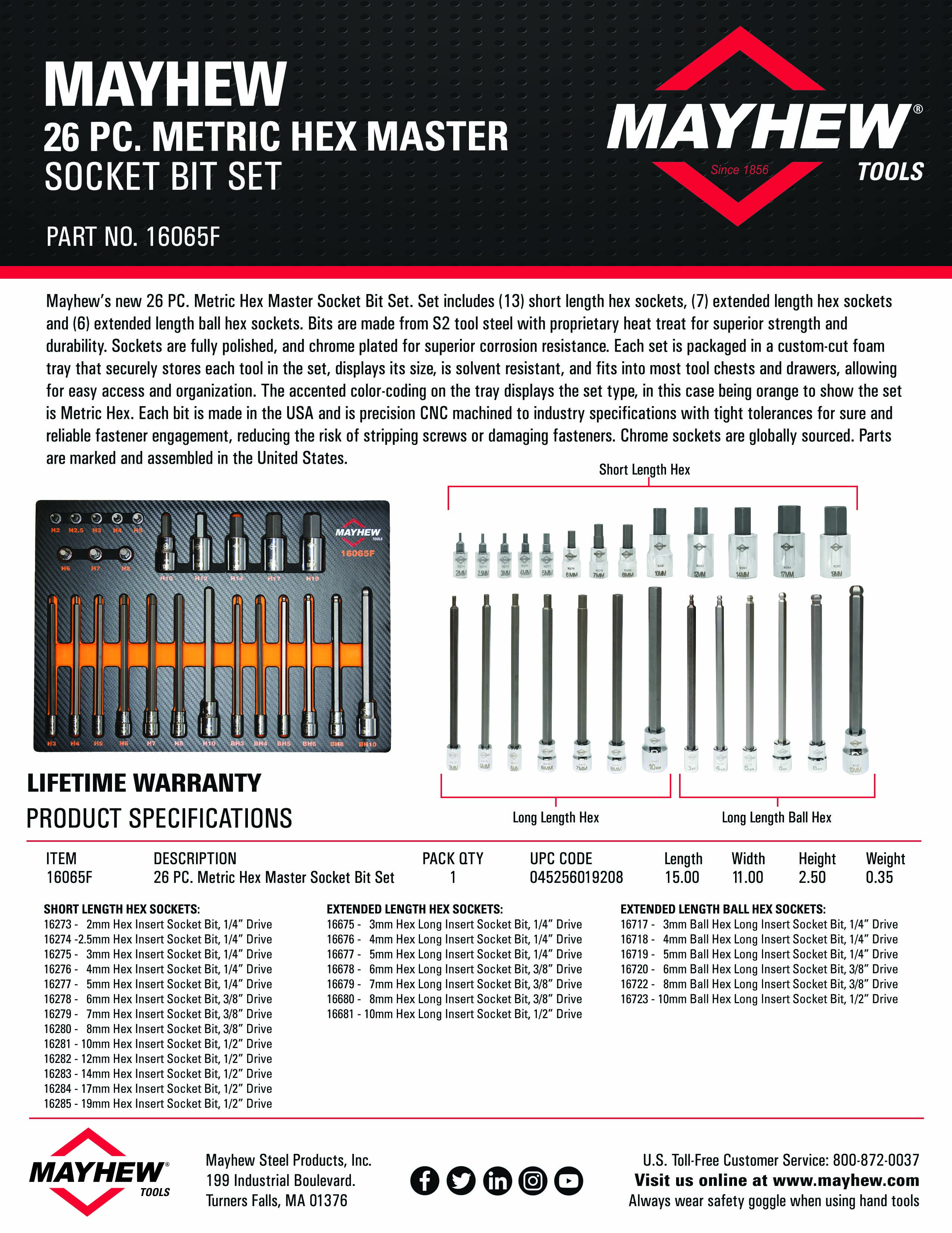 Triple Square Master Socket Bit Set