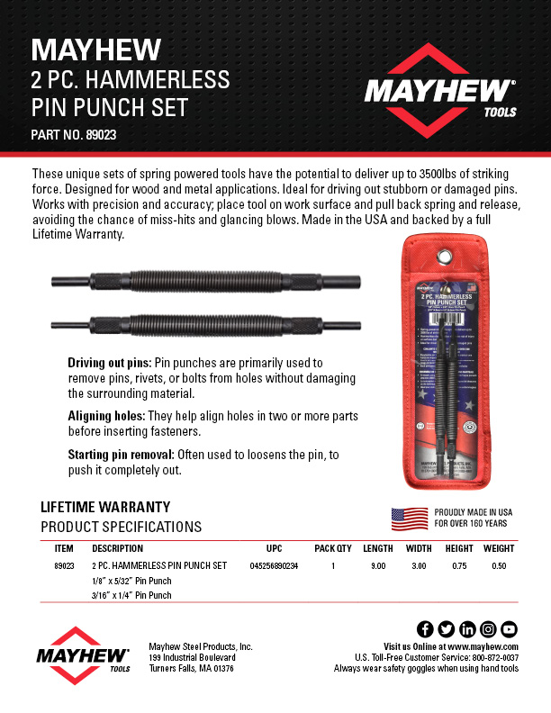 Hammerless Tools